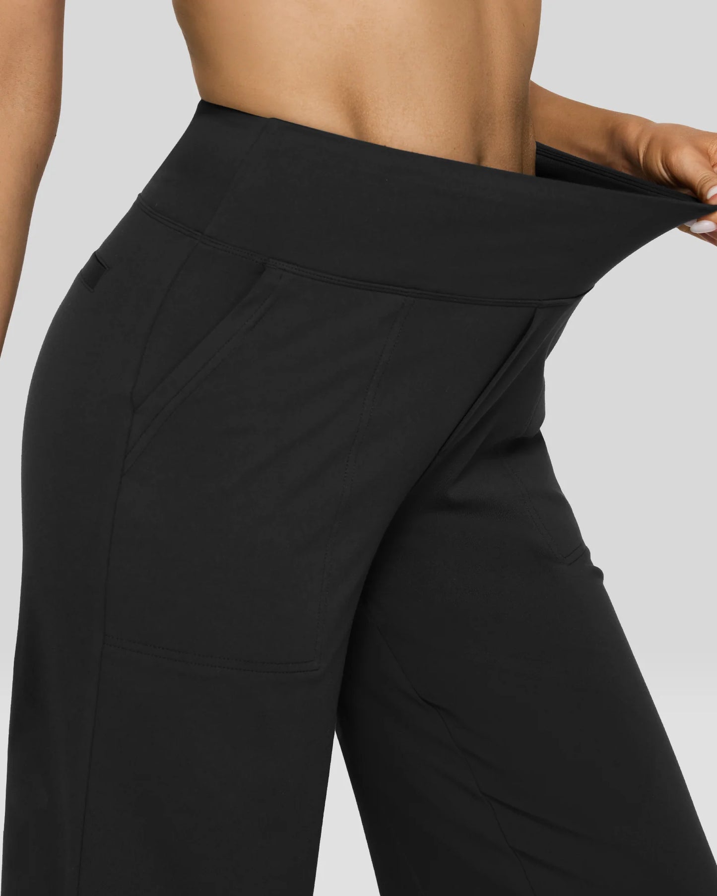 Pantalon Business Casual Taille Haute – Élégance et Confort Réunis