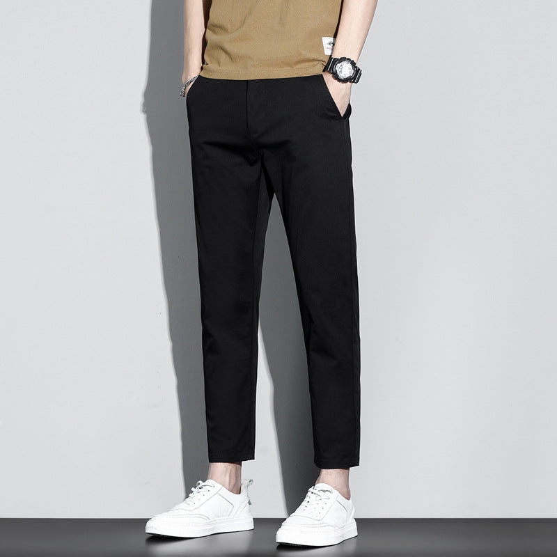 Pantalon Homme Ice Silk Slim – Élégance & Polyvalence au Quotidien