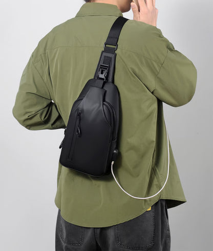 Sac Poitrine Homme Outdoor – Grande Capacité & Style Tendance