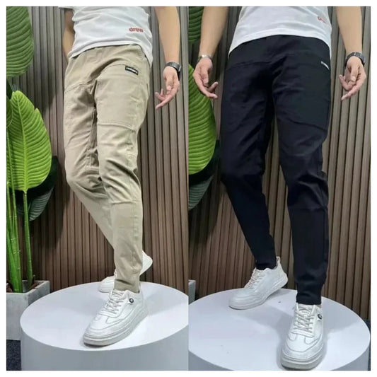 Pantalon Cargo Skinny Homme – Haute Élasticité & Multi-poches