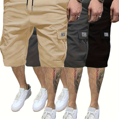 Short Cargo Homme (Stretch & Multi-Poches)