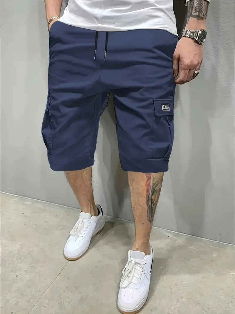 Short Cargo Homme (Stretch & Multi-Poches)