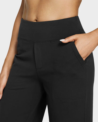 Pantalon Business Casual Taille Haute – Élégance et Confort Réunis