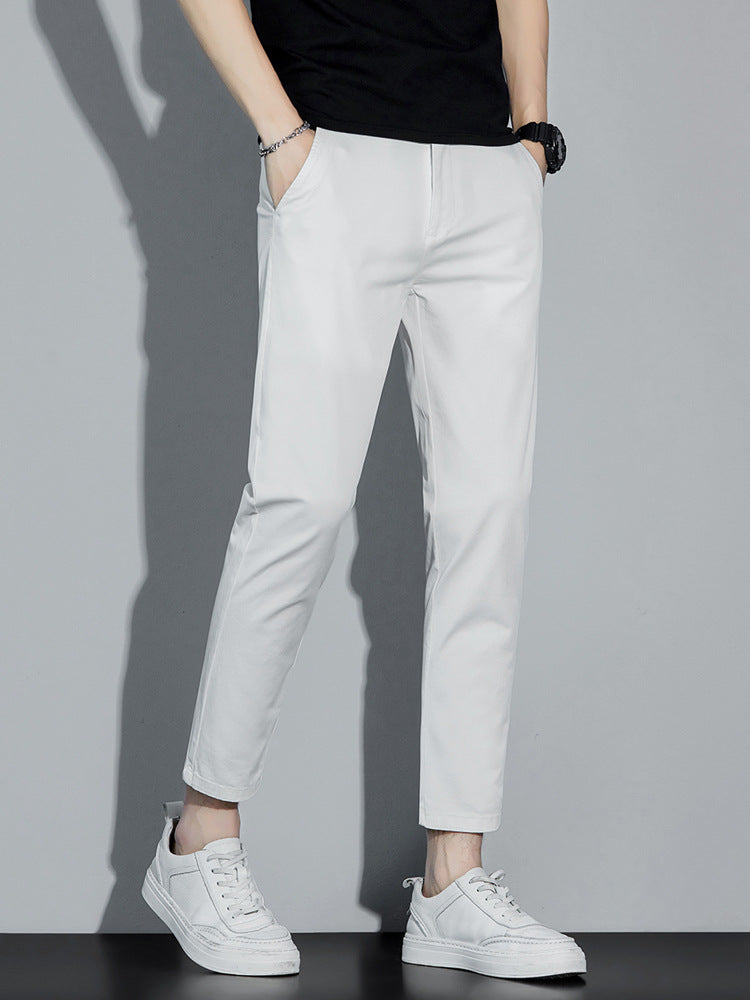 Pantalon Homme Ice Silk Slim – Élégance & Polyvalence au Quotidien