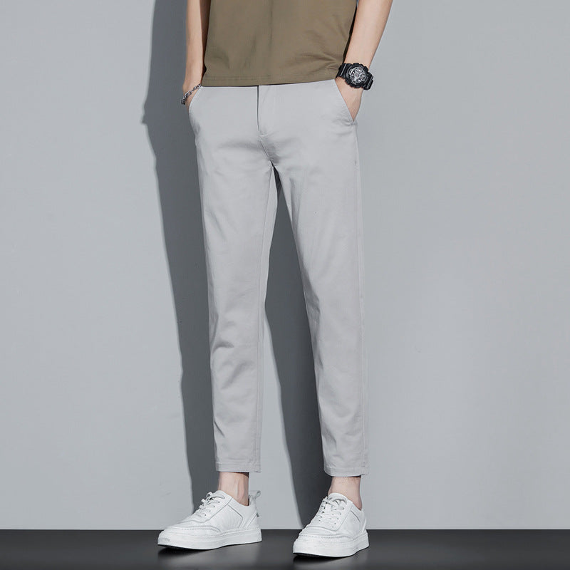 Pantalon Homme Ice Silk Slim – Élégance & Polyvalence au Quotidien