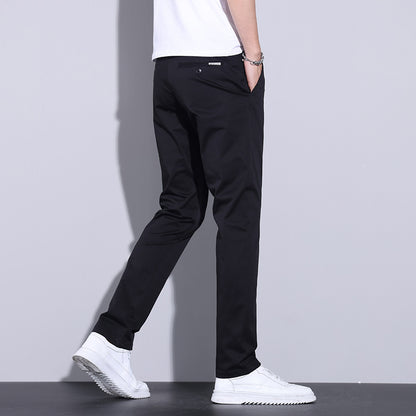 Pantalon Homme Ice Silk Slim – Élégance & Polyvalence au Quotidien