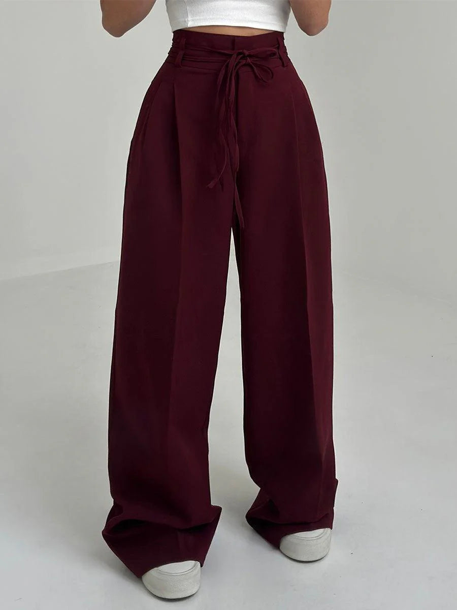 ANNA WIDE LEG PANTS – Le Pantalon Large qui Change Tout