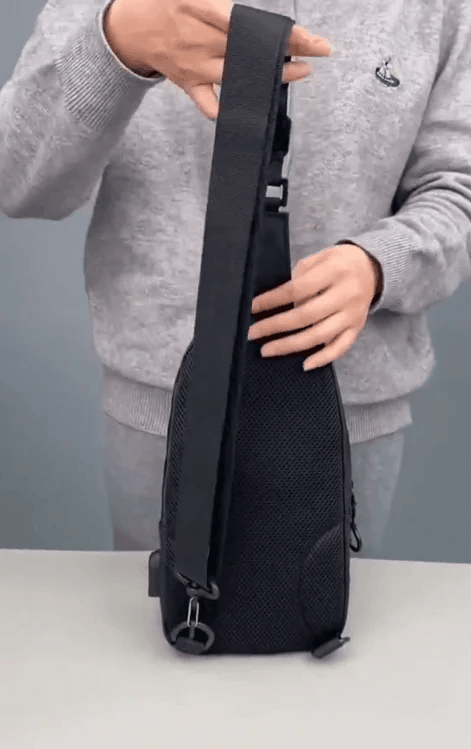 Sac Poitrine Homme Outdoor – Grande Capacité & Style Tendance