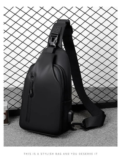 Sac Poitrine Homme Outdoor – Grande Capacité & Style Tendance